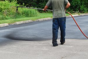 sealcoat asphalt driveway