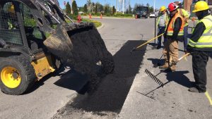 asphalt paving