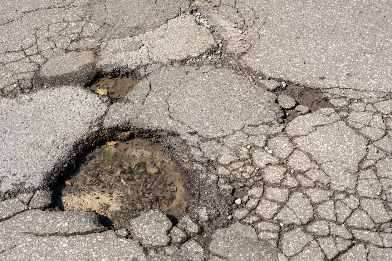 Repair Potholes in Your Business’s Parking Lot