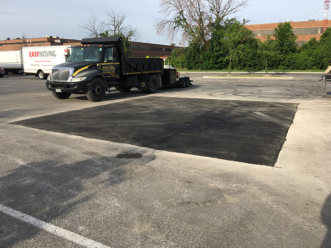 Cold Patch Asphalt Repair